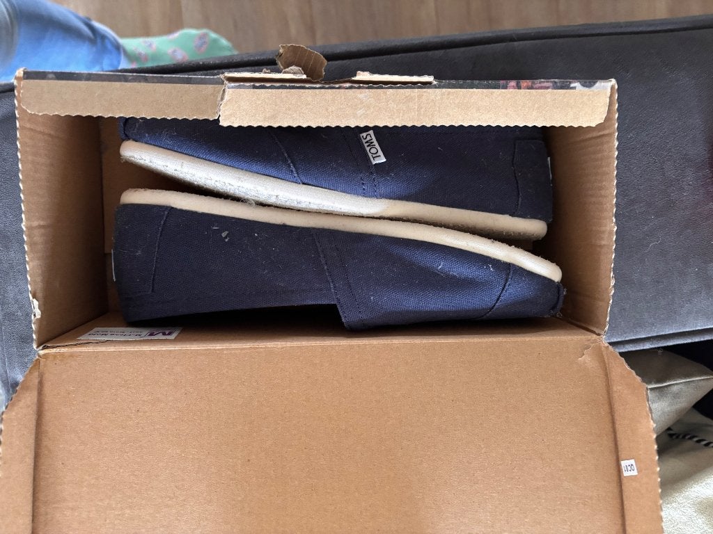 Schoenen van TOMS, Ophalen, Blauw, Nieuw, Sneakers of Gympen