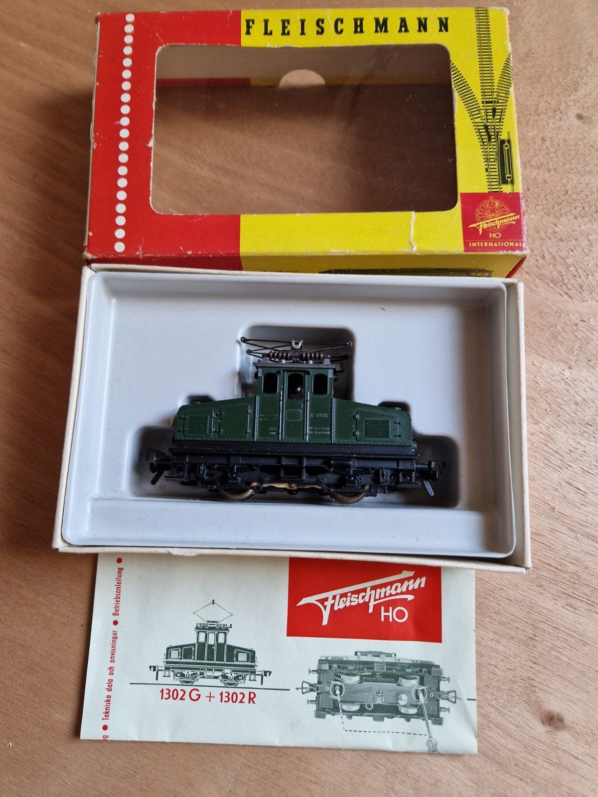 Fleischmann DB E6902, Hobby en Vrije tijd, Modeltreinen | H0, Fleischmann, Ophalen of Verzenden, Analoog, Gelijkstroom