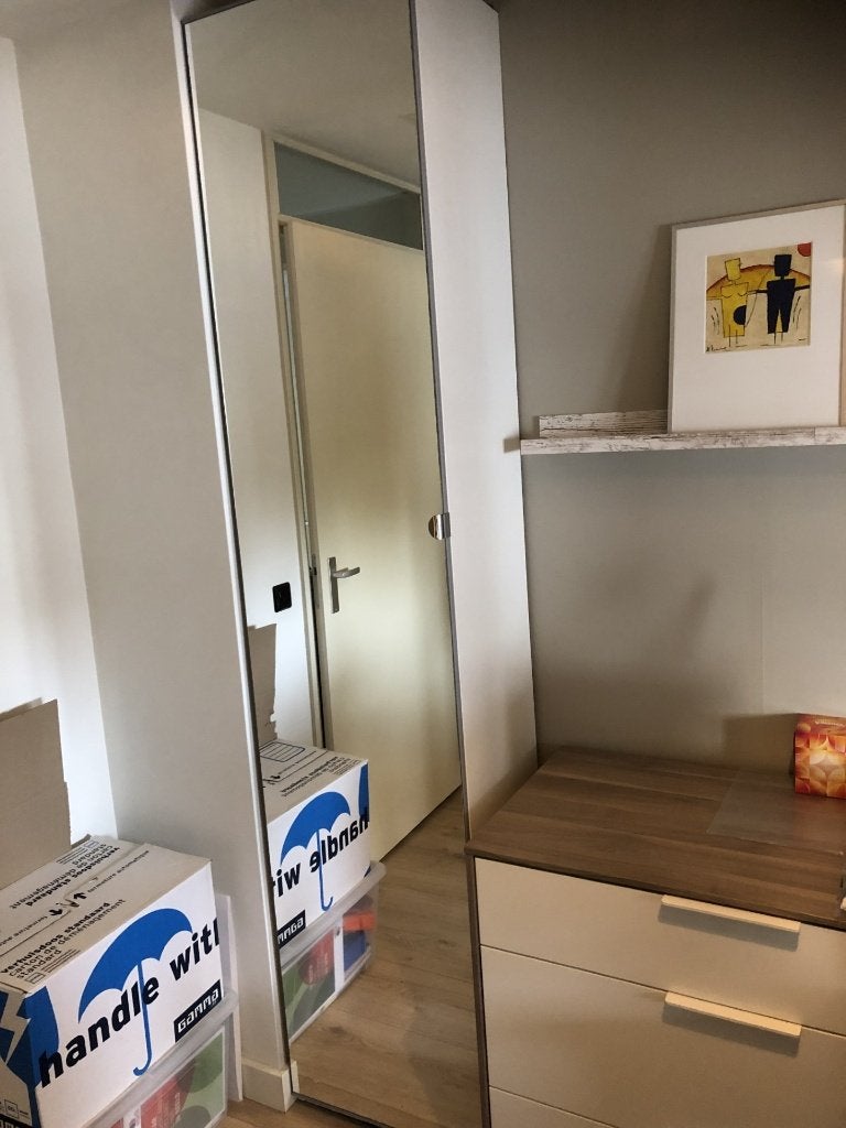 PAX-kast + spiegeldeur / Gratis / waarschijnlijk al vergeven, Ophalen, Met deur(en), Gebruikt, 200 cm of meer
