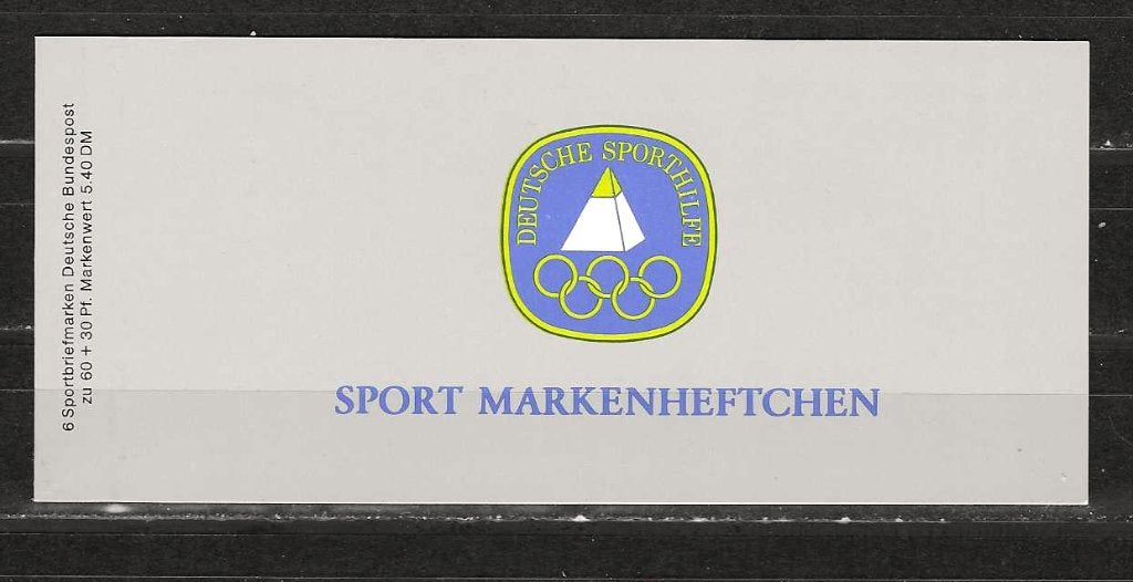 BRD Sport Markenheftchen 1127 postfris, Ophalen of Verzenden, BRD, Postfris