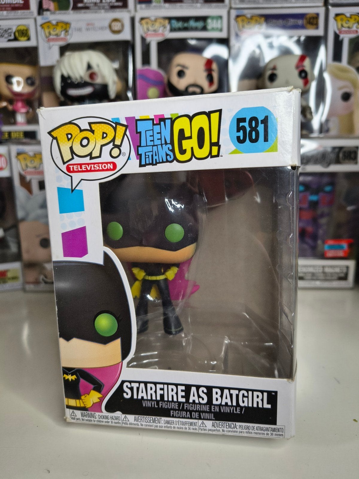 Funko Pop! Starfire as Batgirl #581 Teen Titans Go!, Verzamelen, Poppetjes en Figuurtjes, Ophalen of Verzenden, Gebruikt