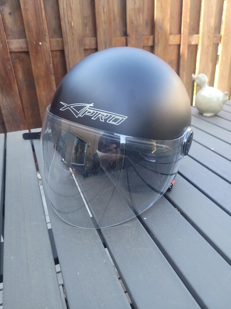 X-Pro Traffic Jethelm - Maat XXL, Motoren, XS, Jethelm, Tweedehands, Ophalen