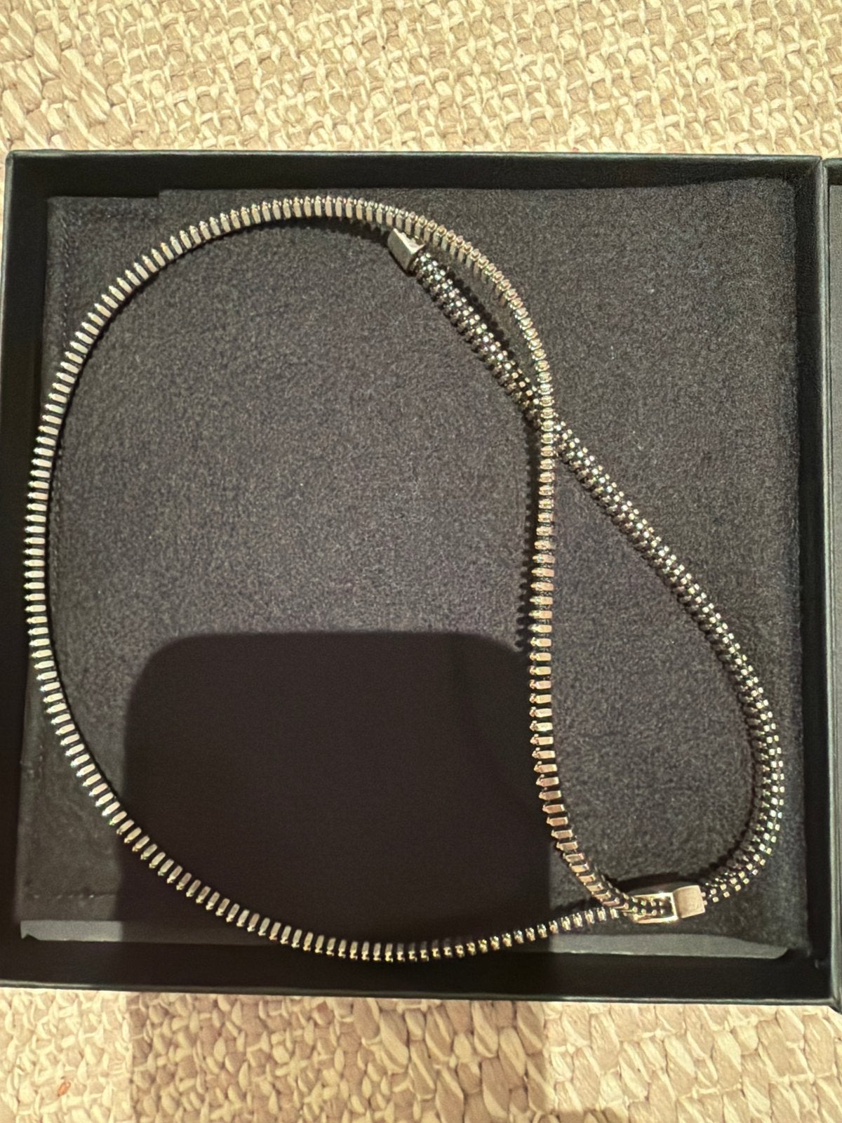 Unieke rits ketting van Frans van Nieuwenborg & Martijn Wegm, Ophalen of Verzenden, Zo goed als nieuw, Zilver