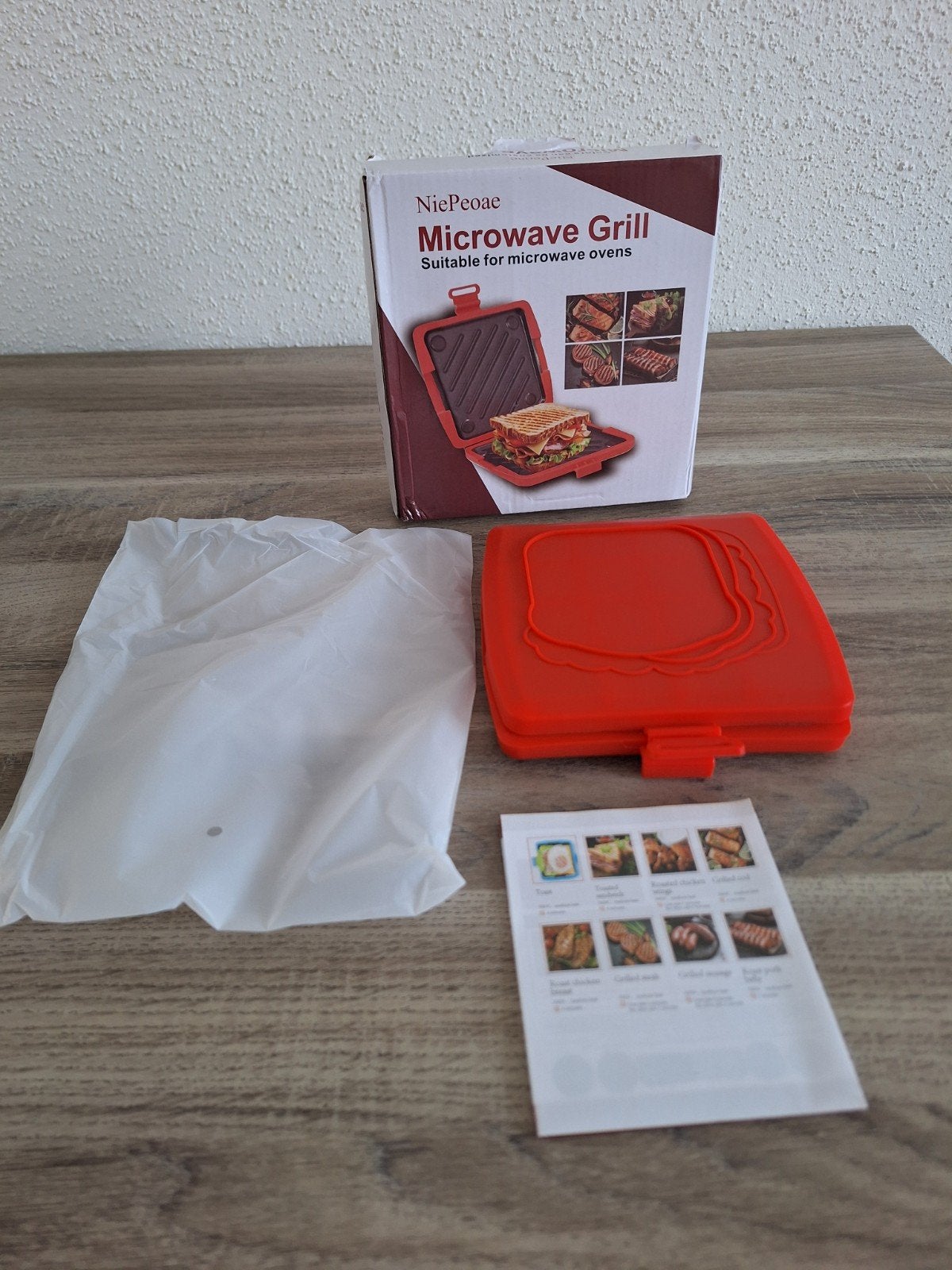 NiePeoae Magnetron Grill - Geschikt voor magnetronovens, Minder dan 45 cm, Overige merken, Minder dan 45 cm, Nieuw