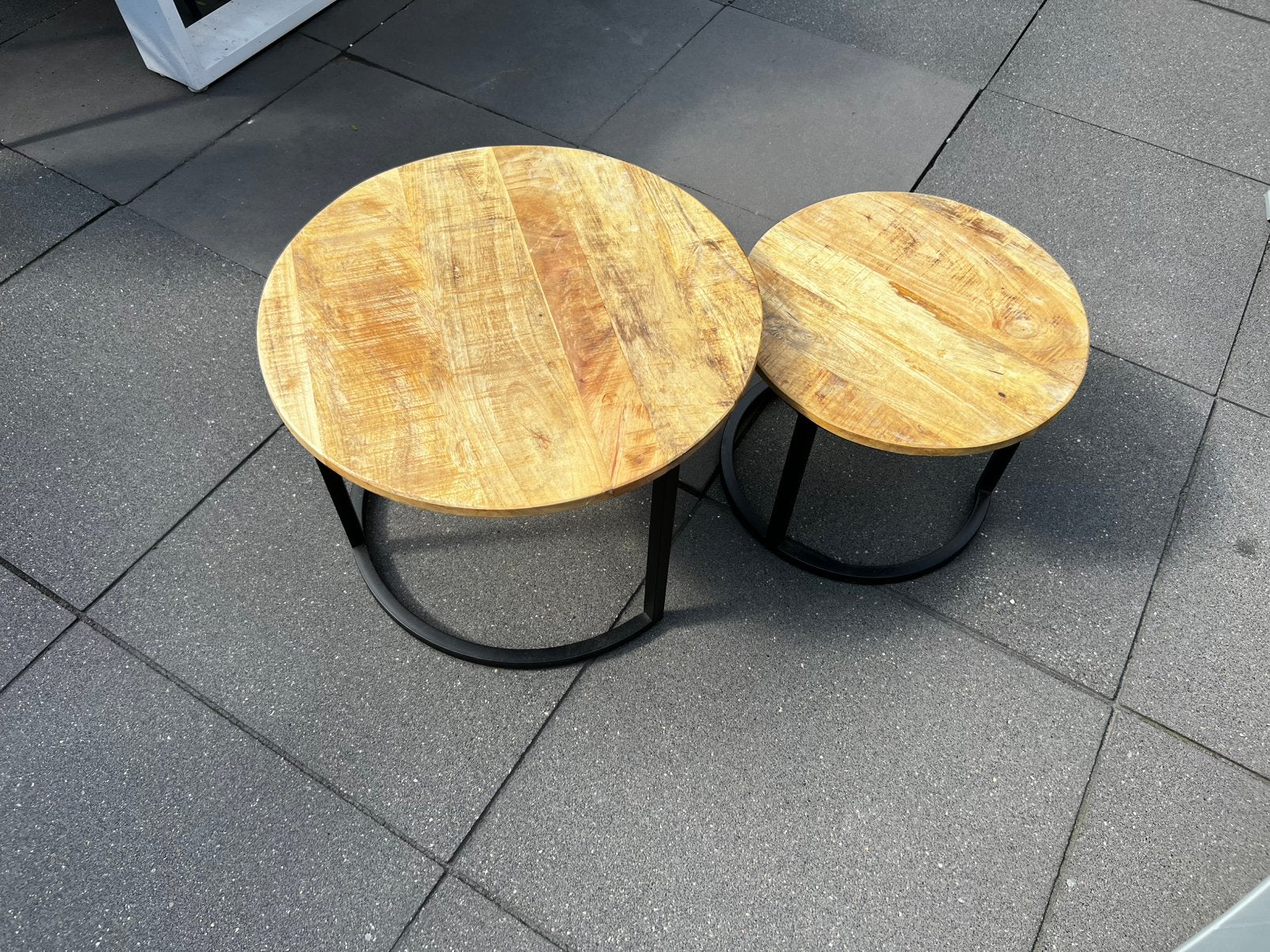 Salon tafel, Ophalen, Zo goed als nieuw, Rond, 50 tot 100 cm