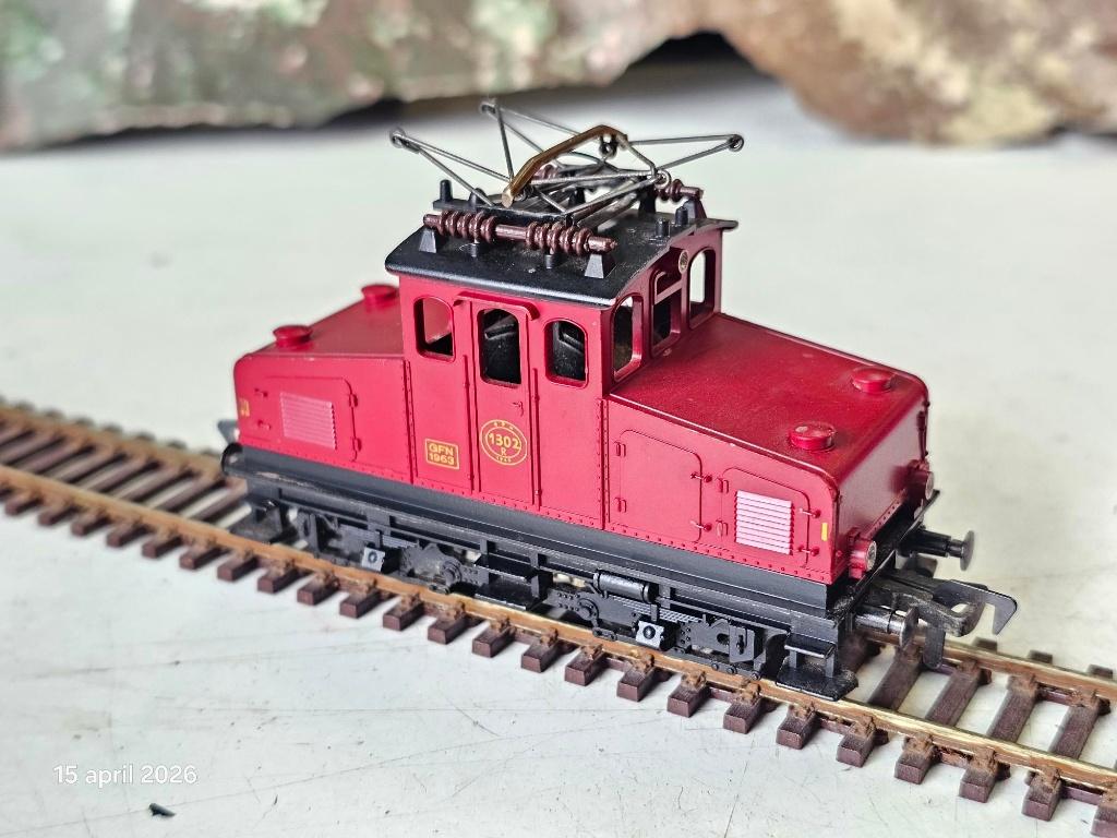 Modeltrein lokomotief Fleischmann 1302 GFN lokomotief getest, Gebruikt, Fleischmann, Ophalen of Verzenden, Analoog