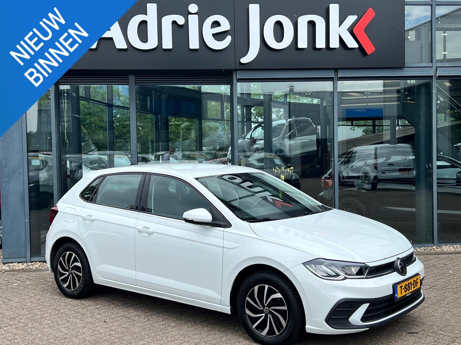 Volkswagen Polo 1.0 TSI Go PARKEERSENSOREN V+ A | APPLE CARP, Auto's, Voorwielaandrijving, Stof, Gebruikt, Bedrijf