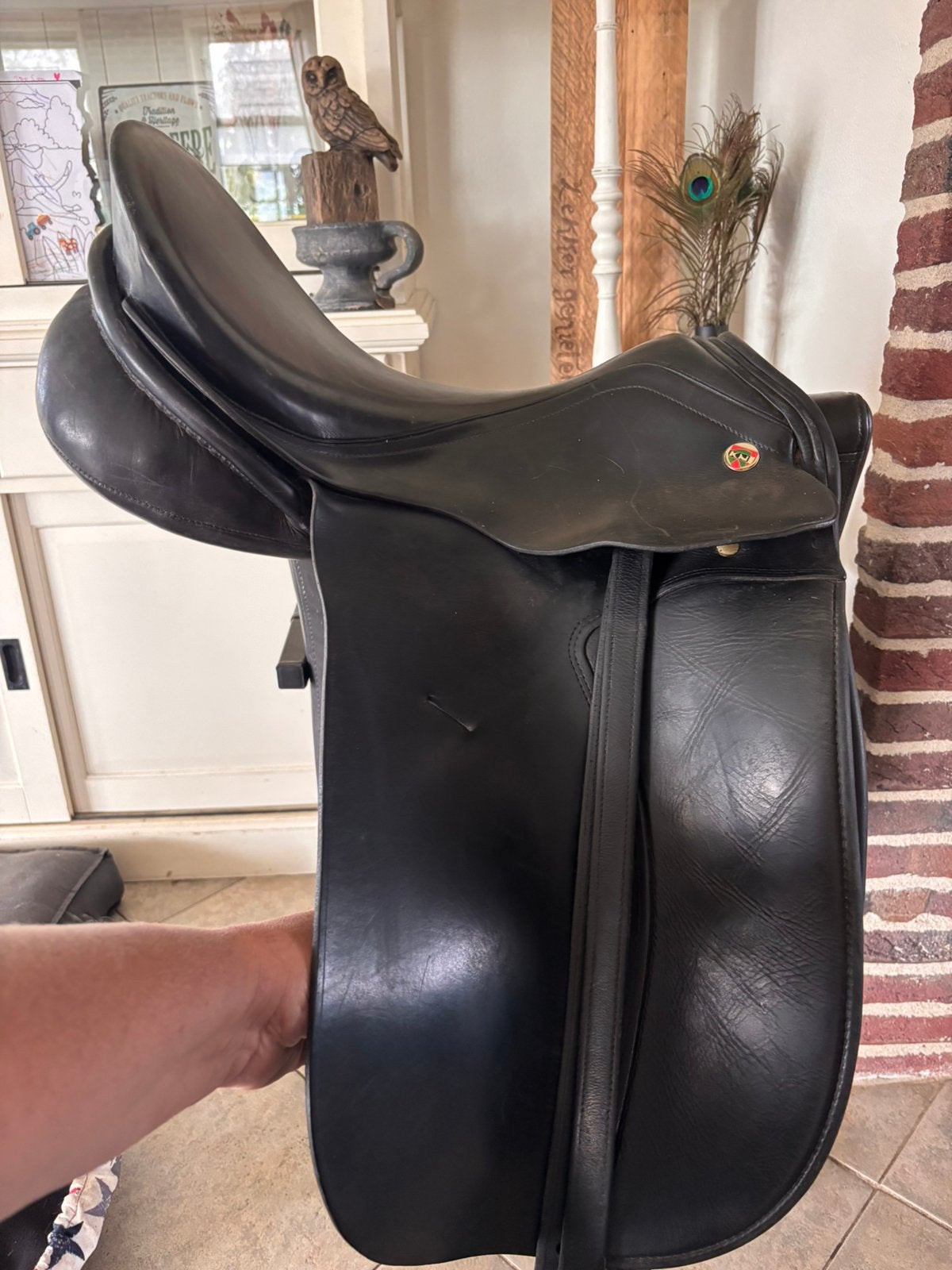 kN-Dressuurzadel Karl Niedersüss met anatomisch singel, Dieren en Toebehoren, Ophalen, Dressuur