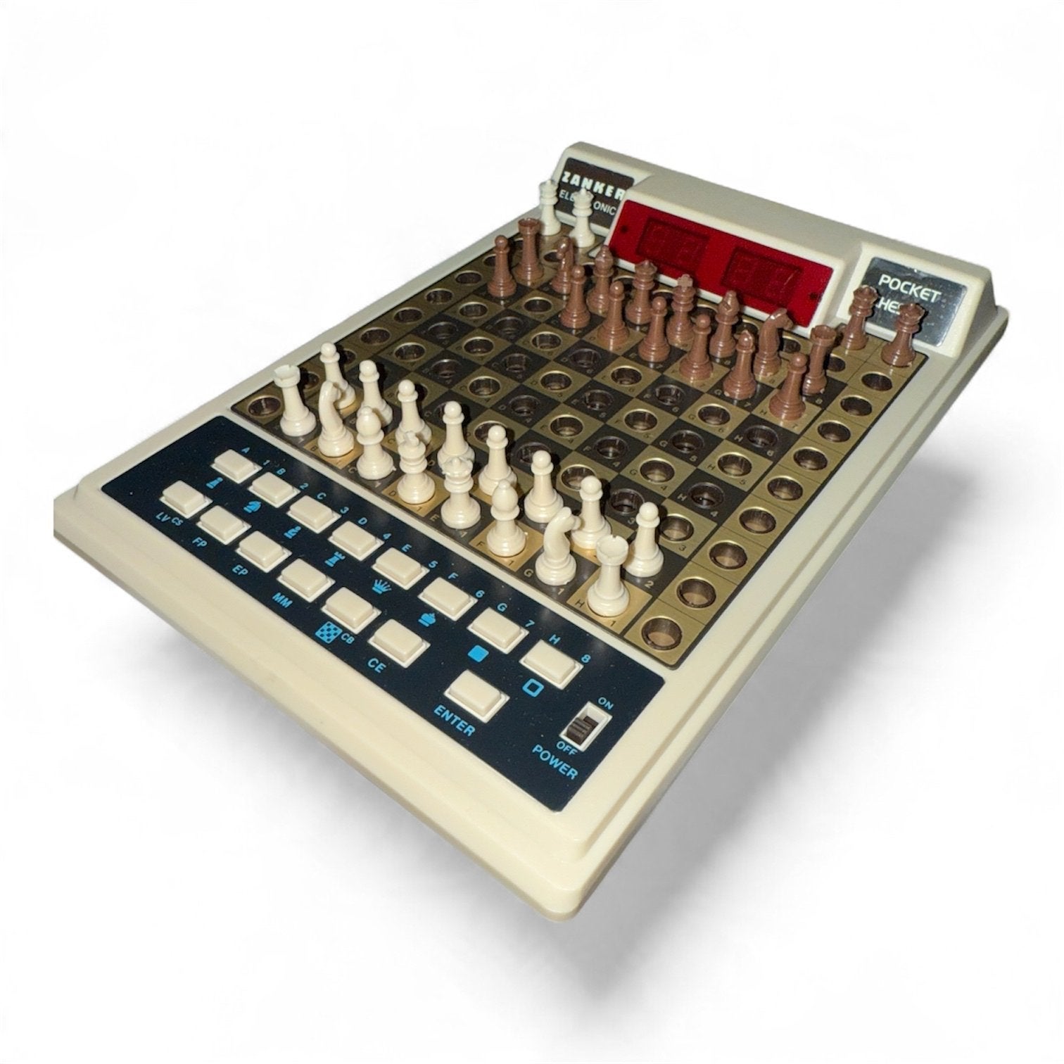 Schaakcomputer 1982 Chess Champion Pocket Chess als nieuw, Een of twee spelers, Ophalen of Verzenden, Zo goed als nieuw, Reisspel