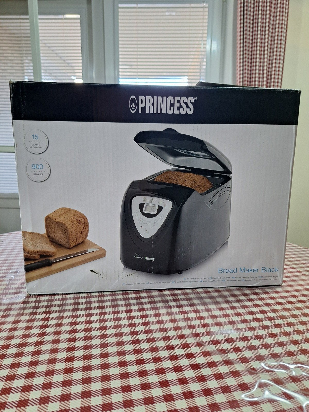 Princess Broodbakmachine Zwart - Nieuw in doos, Witgoed en Apparatuur, Broodbakmachines, Ophalen of Verzenden