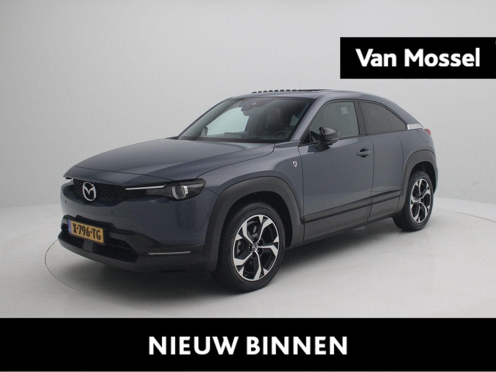 Mazda MX-30 e-SkyActiv R-EV 170 Makoto | Navi | Premium Pack, Auto's, Mazda, Bedrijf, Te koop, MX-30, 360° camera, ABS, Achteruitrijcamera