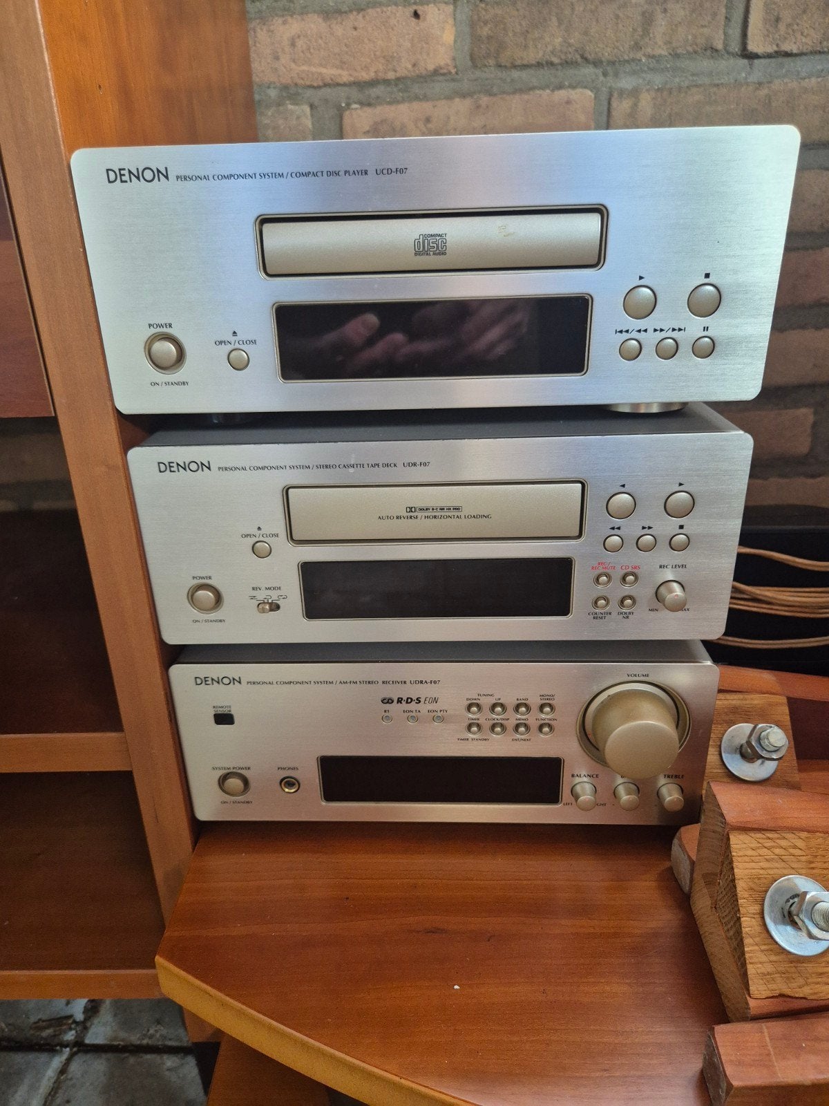 mooie Denon set incl Bose boxen en basbox, Ophalen, Denon