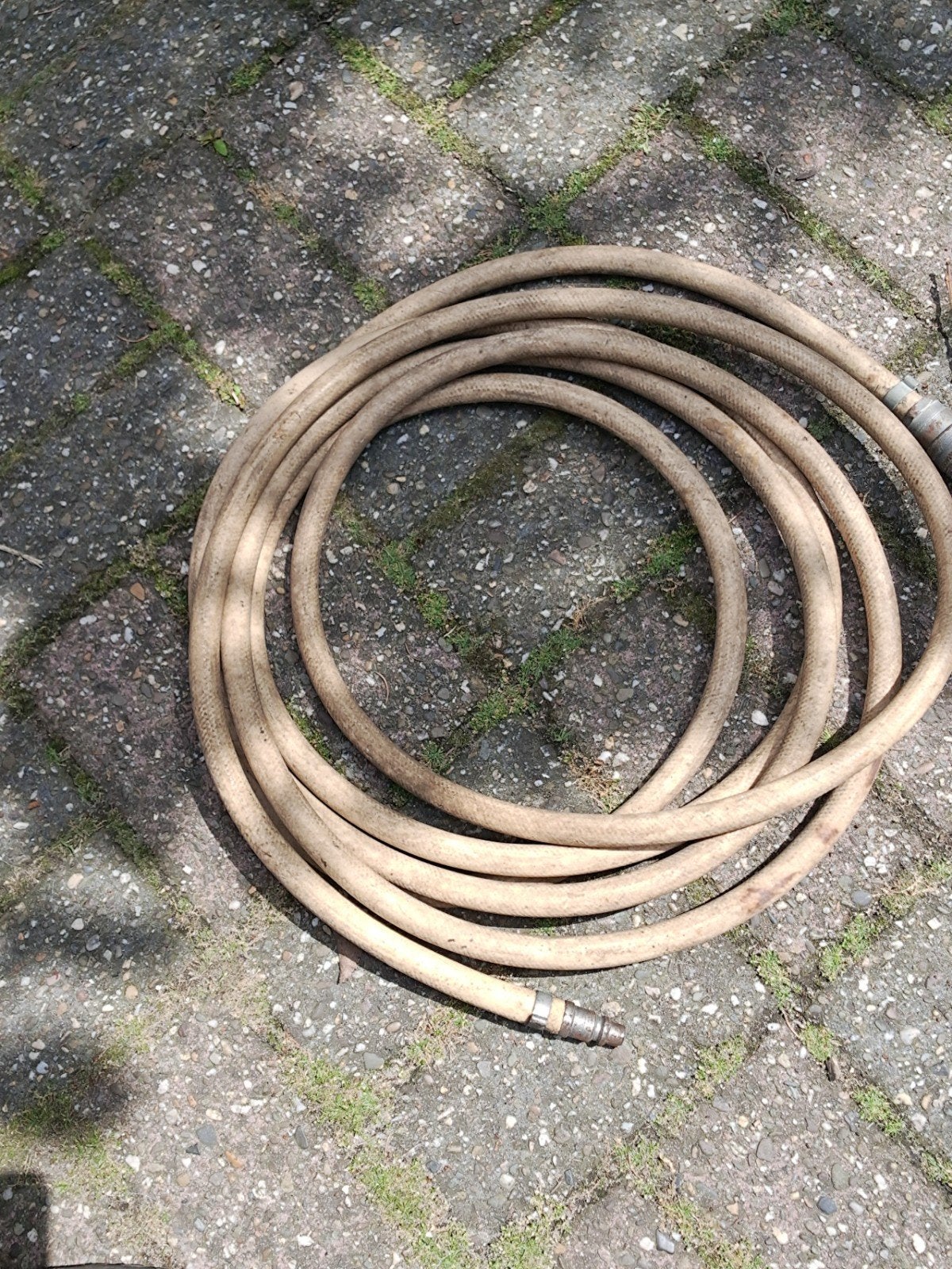 Gebruikte luchtslang met koppelingen, Ophalen of Verzenden, Gebruikt