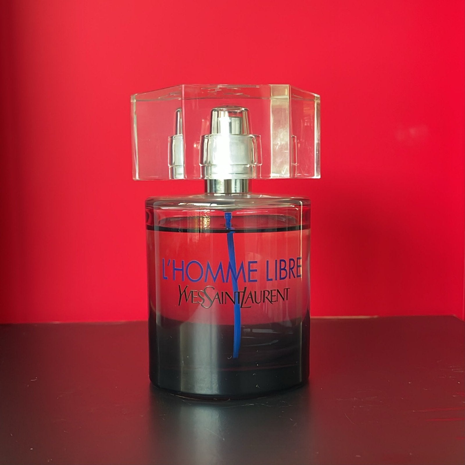 ysl l'homme libre edt 100 ml gebruikt, Ophalen of Verzenden, Gebruikt