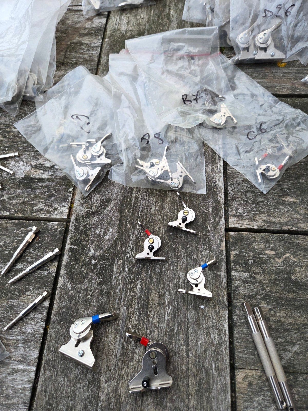 Harp 3 set haakjes 34 snaars, Ophalen of Verzenden, Nieuw