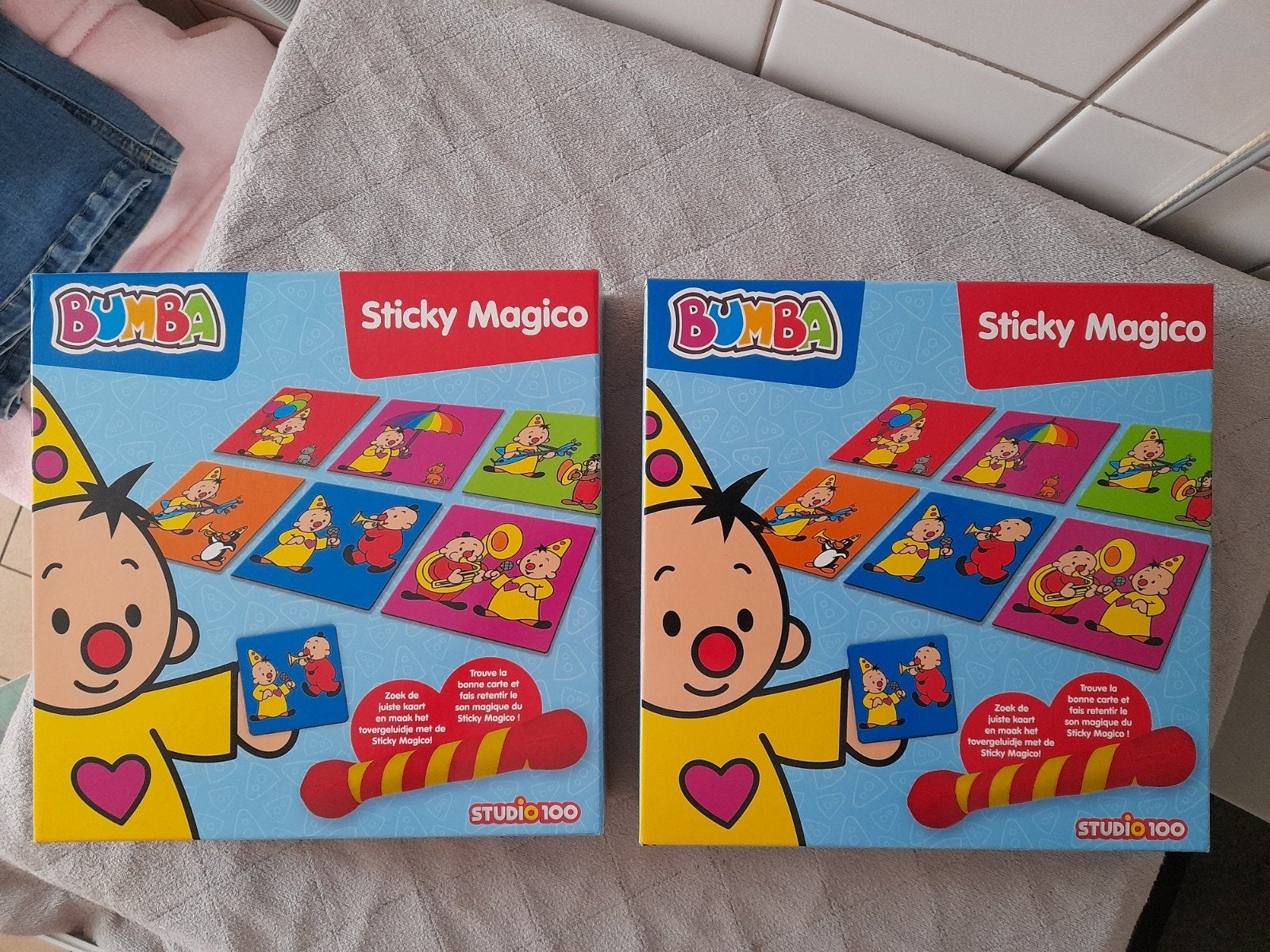Bumba Sticky Magico - 2 stuks, Ophalen of Verzenden, Nieuw, Puzzelen