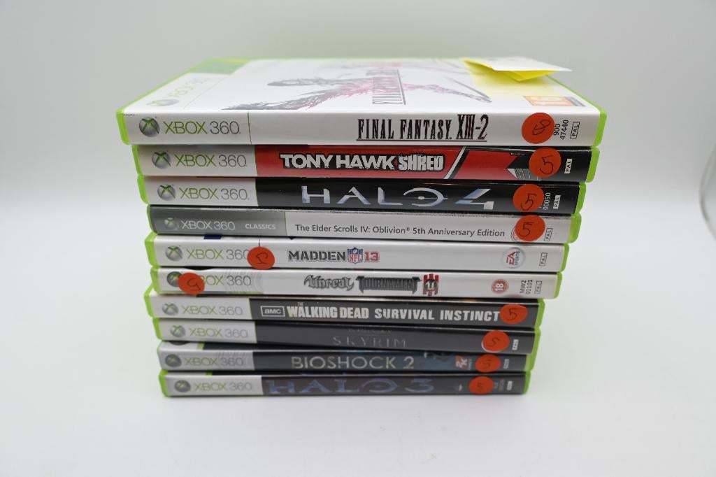 Diverse Xbox 360 games, Gebruikt, Vanaf 18 jaar, 1 speler, Ophalen of Verzenden