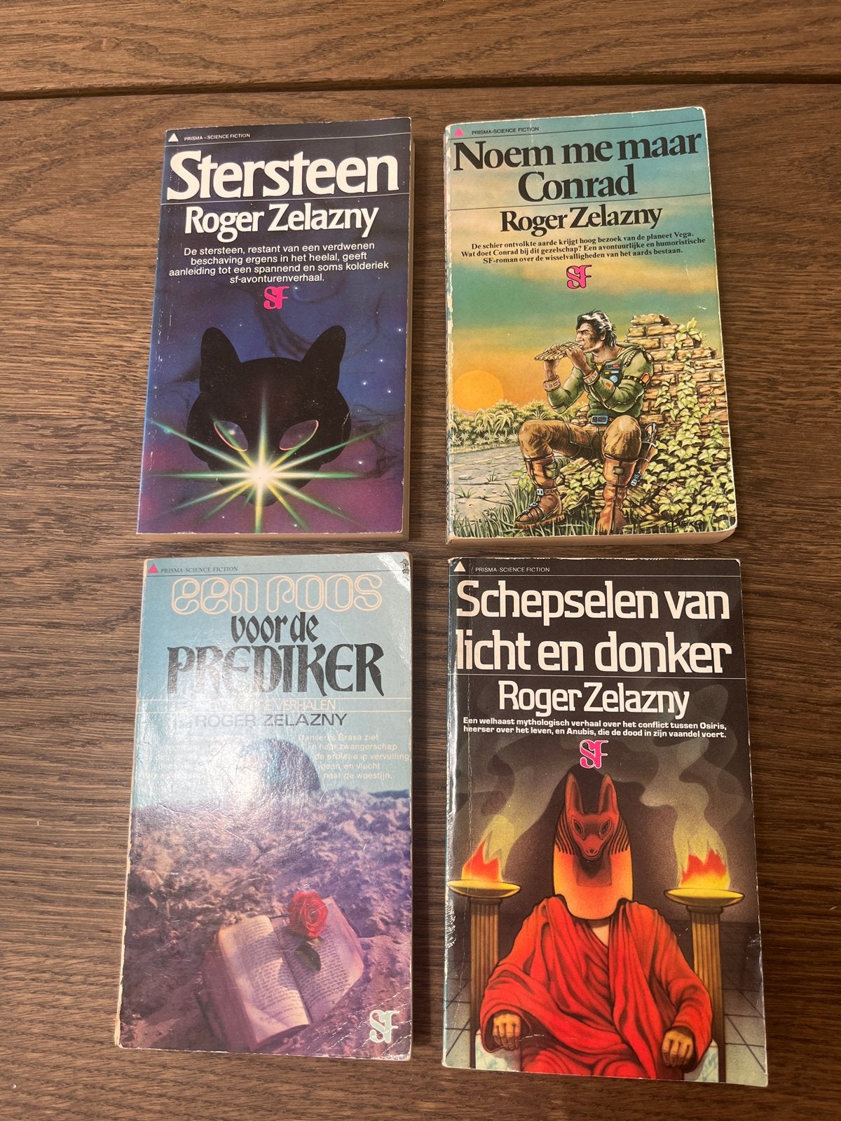 Roger Zelazny SF Boeken: Stersteen, Noem me maar Conrad, etc, Ophalen of Verzenden, Gelezen
