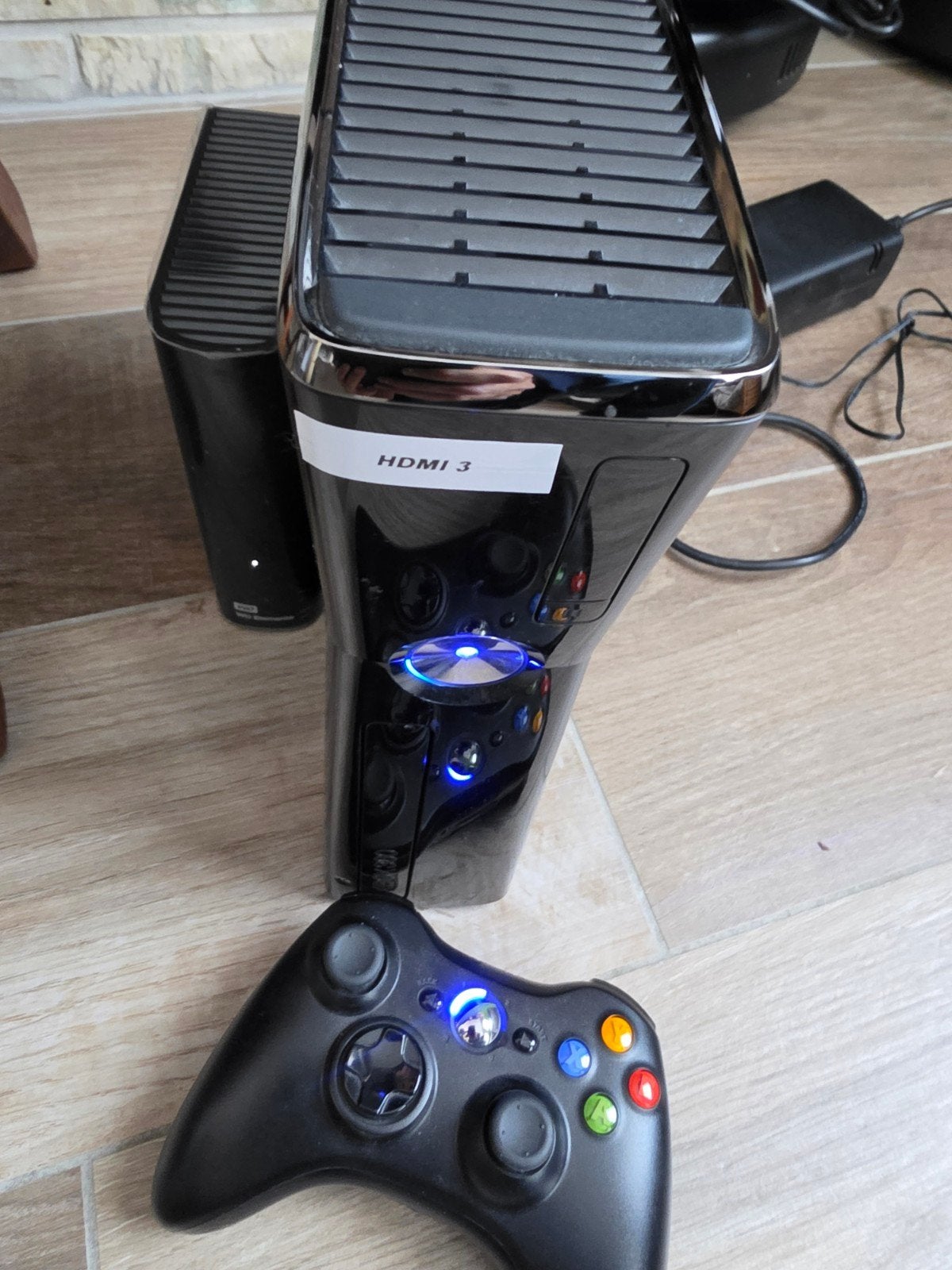 xbox 360 met hdmi met harde  schijf, Ophalen, Met 1 controller