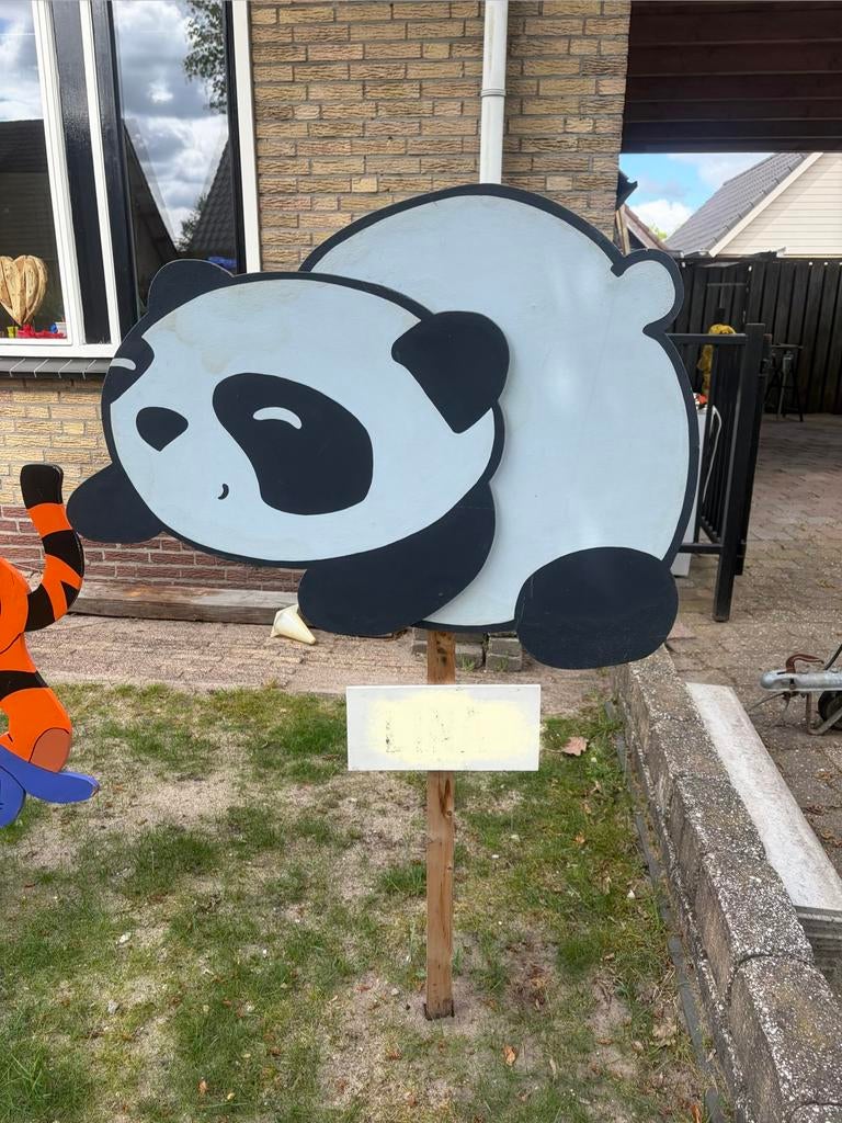 Geboortebord panda te koop, Kinderen en Baby's, Ophalen, Gebruikt, Geboortebord