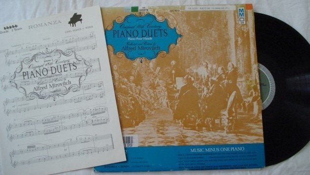Alfred Mirovitch - Original 18th century piano duets, LP, Gebruikt, Ophalen of Verzenden, Inclusief boekje