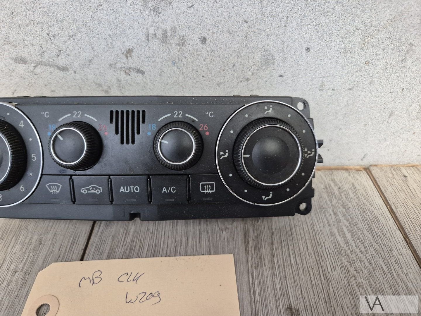 Kachelbediening paneel Mercedes C W203 / CLK W209 a203830408, Gebruikt, -, Ophalen of Verzenden, -