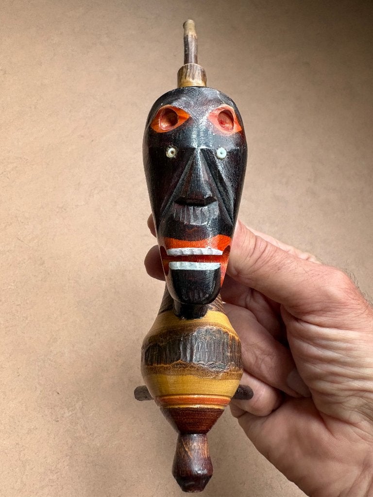 Mooie pijp, Congo, Afrika, Afrika, 23 cm, Ophalen of Verzenden, Meerkleurig