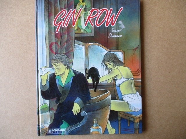 adv9292 gin row hc, Boeken, Eén stripboek, Ophalen, Gelezen