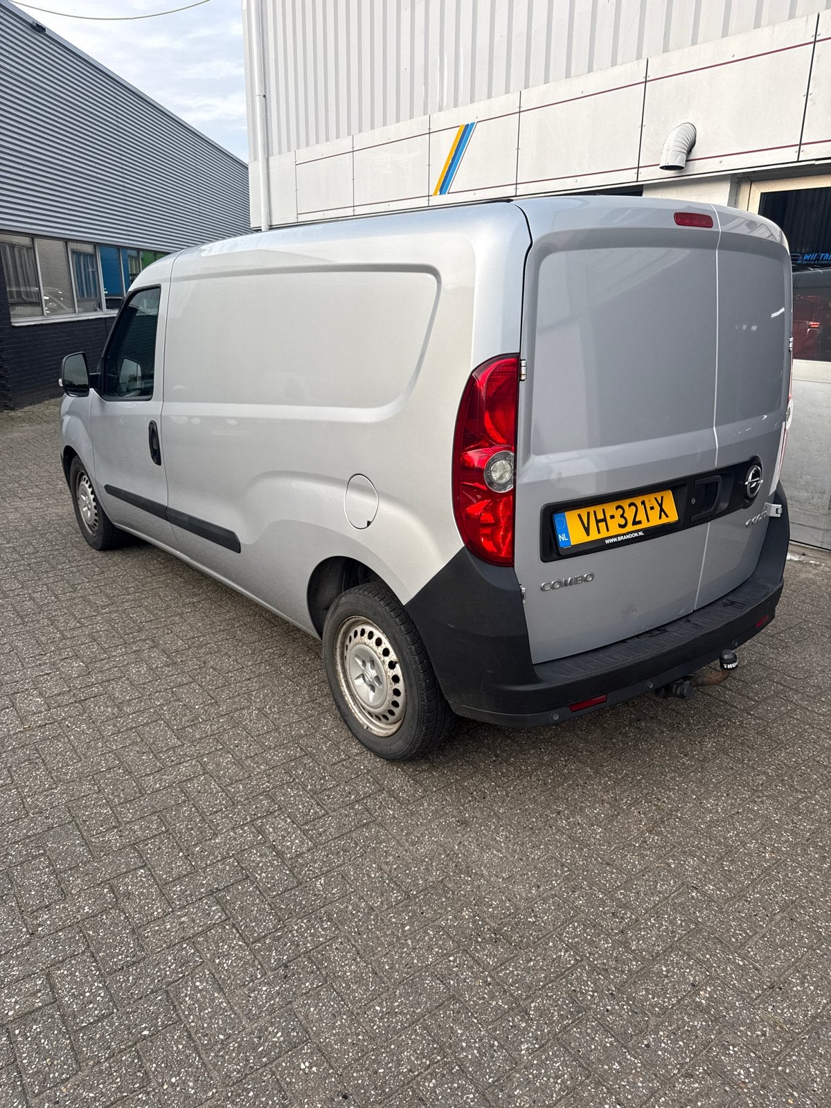 Opel Combo 1.6 D 66KW 2014- trekhaak - airco - zijschuifdeur, Auto's, Euro 5, Stof, Zwart, 4 cilinders