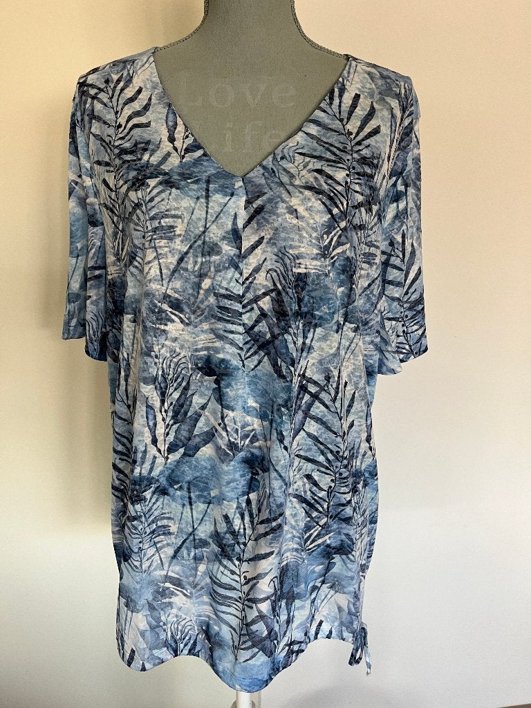 Top/T-shirt in blauwtinten - Gerry Weber, Meerkleurig, Gedragen, Gerry weber, Shirt of Top