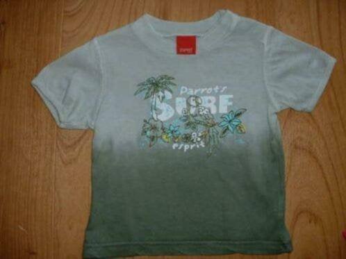 leuk ESPRIT t-shirtje mt 74 (qwe), Kinderen en Baby's, Babykleding | Maat 74, Jongetje of Meisje, Ophalen of Verzenden, Zo goed als nieuw