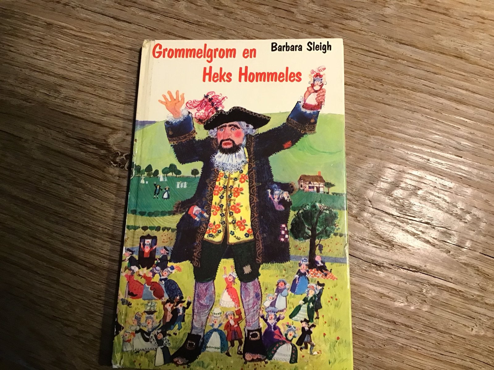 Boek Grommelgrom en Heks Hommeles, Ophalen of Verzenden, Gelezen