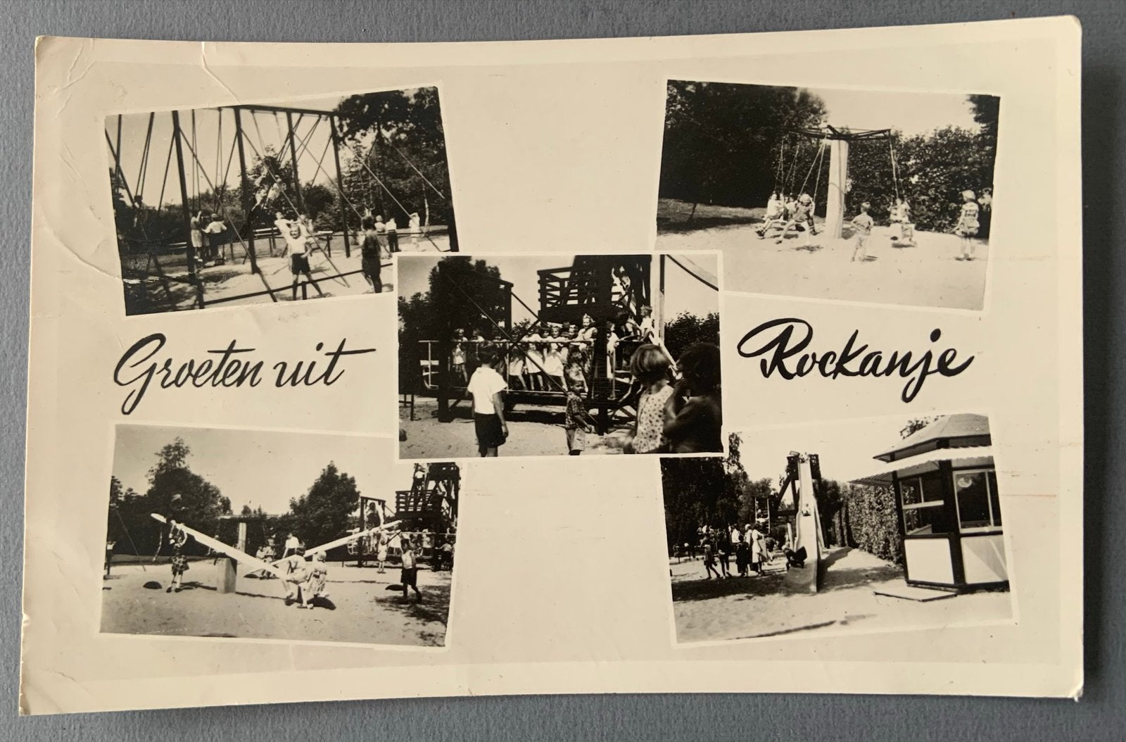 Speeltuin Houten Paardjes Rockanje, Verzamelen, Verzenden, 1940 tot 1960, Gelopen, Zuid-Holland