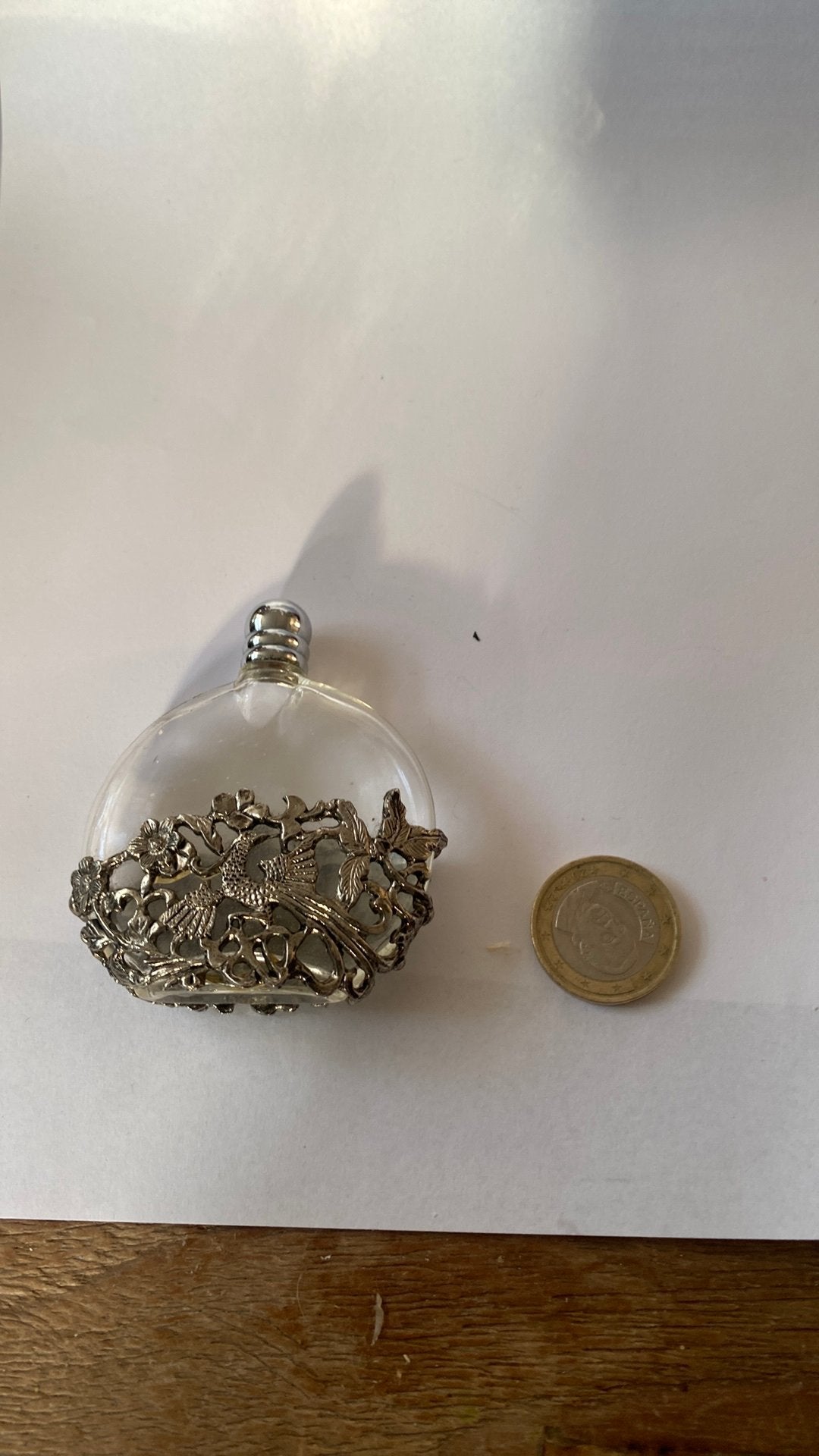 Mooie vintage parfumflesje in zeer  goede staat, Ophalen of Verzenden, Zo goed als nieuw