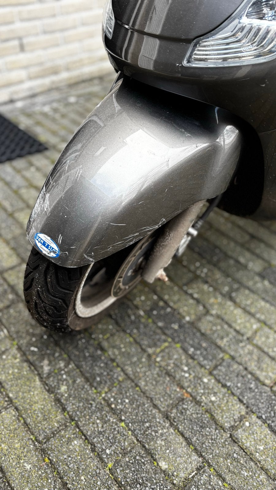 SYM Fiddle II 25km  Scooter - Schade 19077 km, Fietsen en Brommers, Scooters | SYM, Gebruikt, Fiddle, Maximaal 25 km/u, Benzine