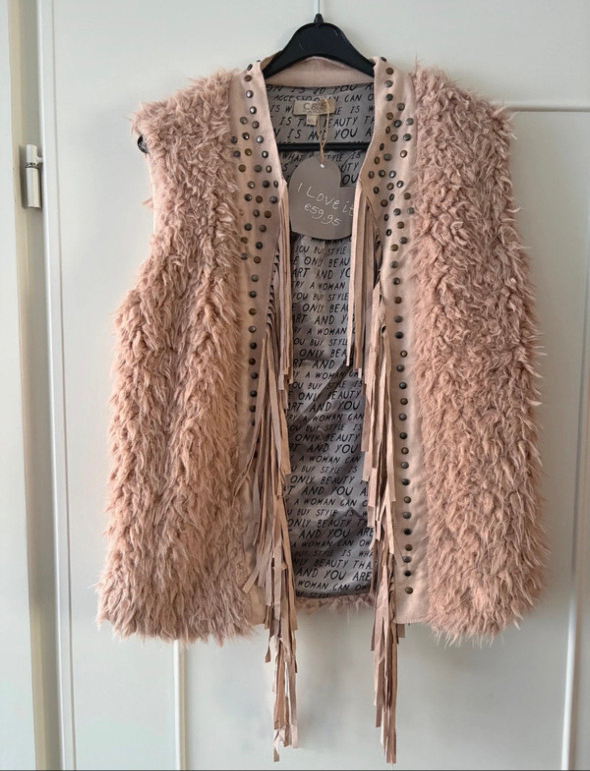 C&S Paris, Gilet oudroze, Kleding | Dames, Bodywarmers, Ophalen, Nieuw, Roze
