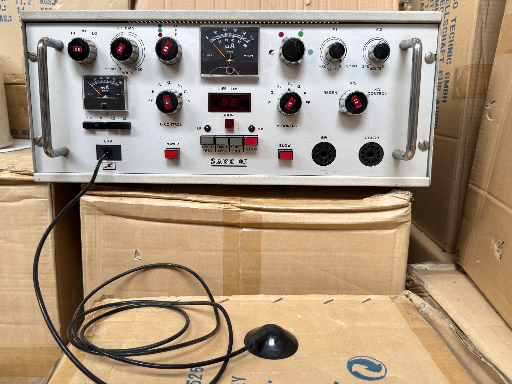Beeldbuistester safe 05 zwart/wit en kleur, Ophalen of Verzenden, Zo goed als nieuw, Nvt, Nvt
