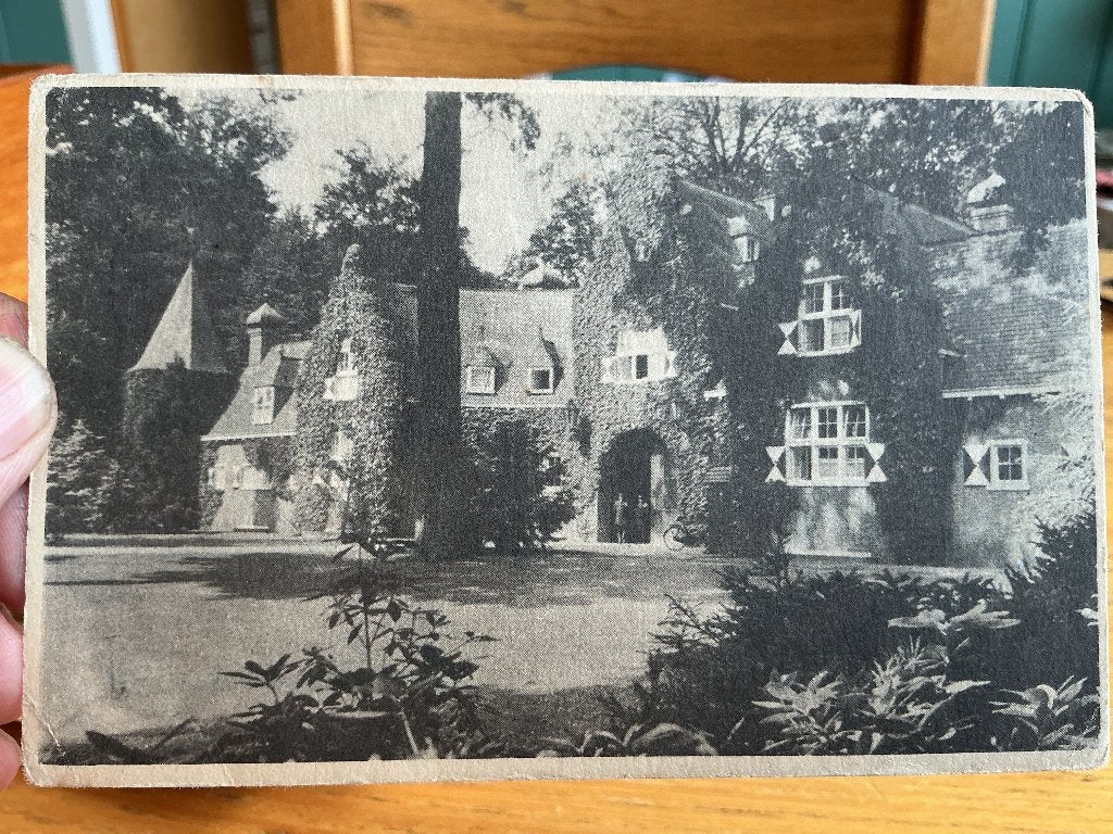 Doorn huize doorn 1948, Verzamelen, Ansichtkaarten | Nederland, Verzenden, 1940 tot 1960, Gelopen, Utrecht