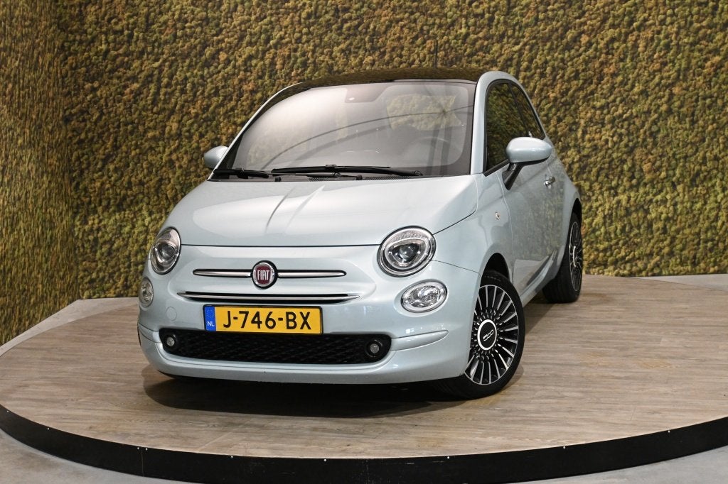Fiat 500 1.0 Hybr. Launch Ed. | ClimateCntrl | Carplay | PDC, Auto's, Fiat, Voorwielaandrijving, Leder en Stof, Origineel Nederlands