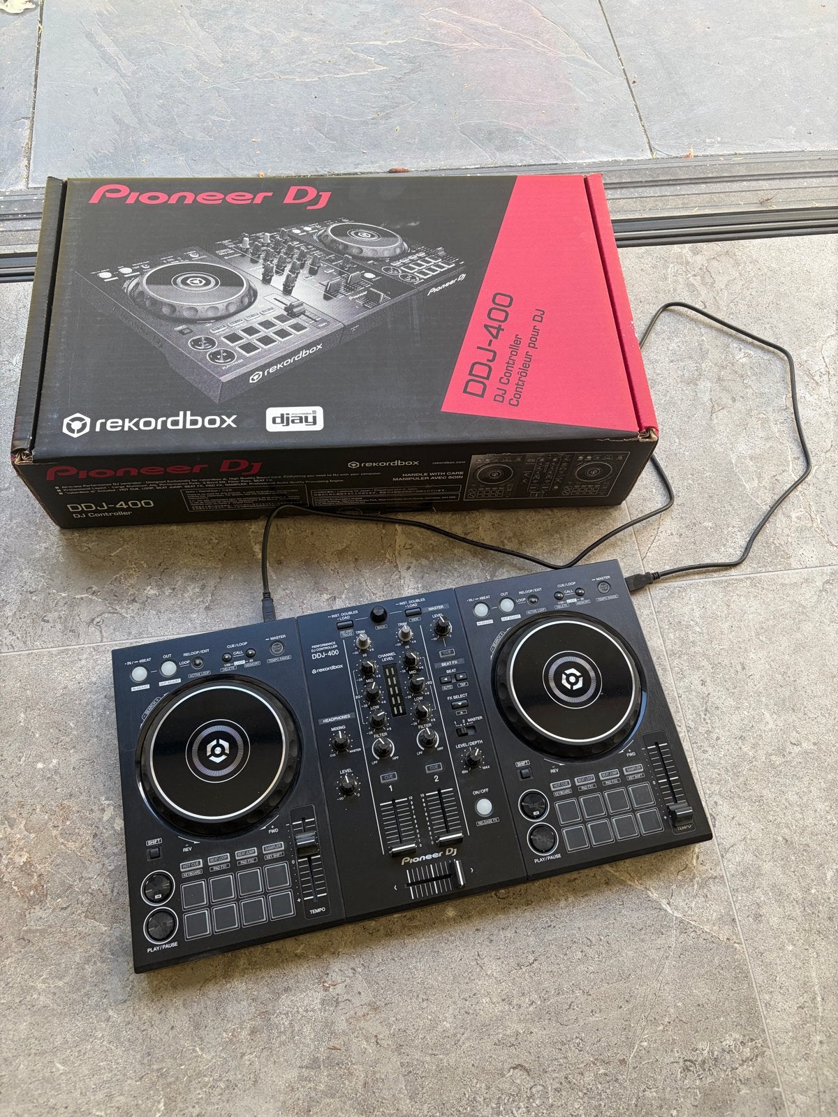 Pioneer DJ DDJ-400 DJ Controller - Perfect voor beginners!, Ophalen of Verzenden, Zo goed als nieuw, Dj-set, Pioneer