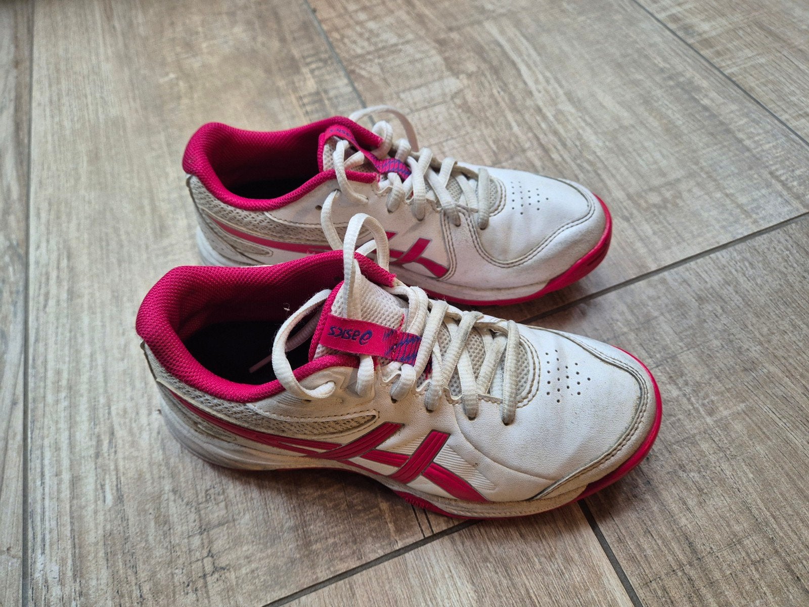 Asics gel peak 3 hockey schoenen meisje, maat 35, Sport en Fitness, Ophalen, Gebruikt, Schoenen