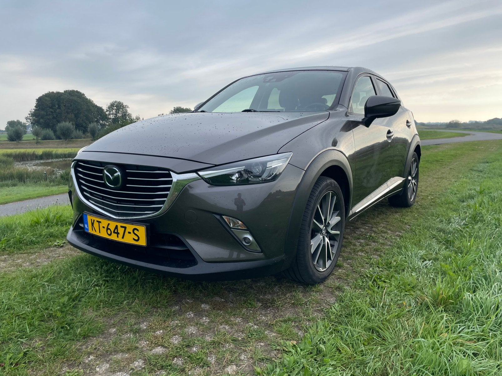 Mazda CX-3 2.0 GT-M nieuw apk/leder/cruise apdaptief, Auto's, Voorwielaandrijving, 1998 cc, Zwart, 4 cilinders