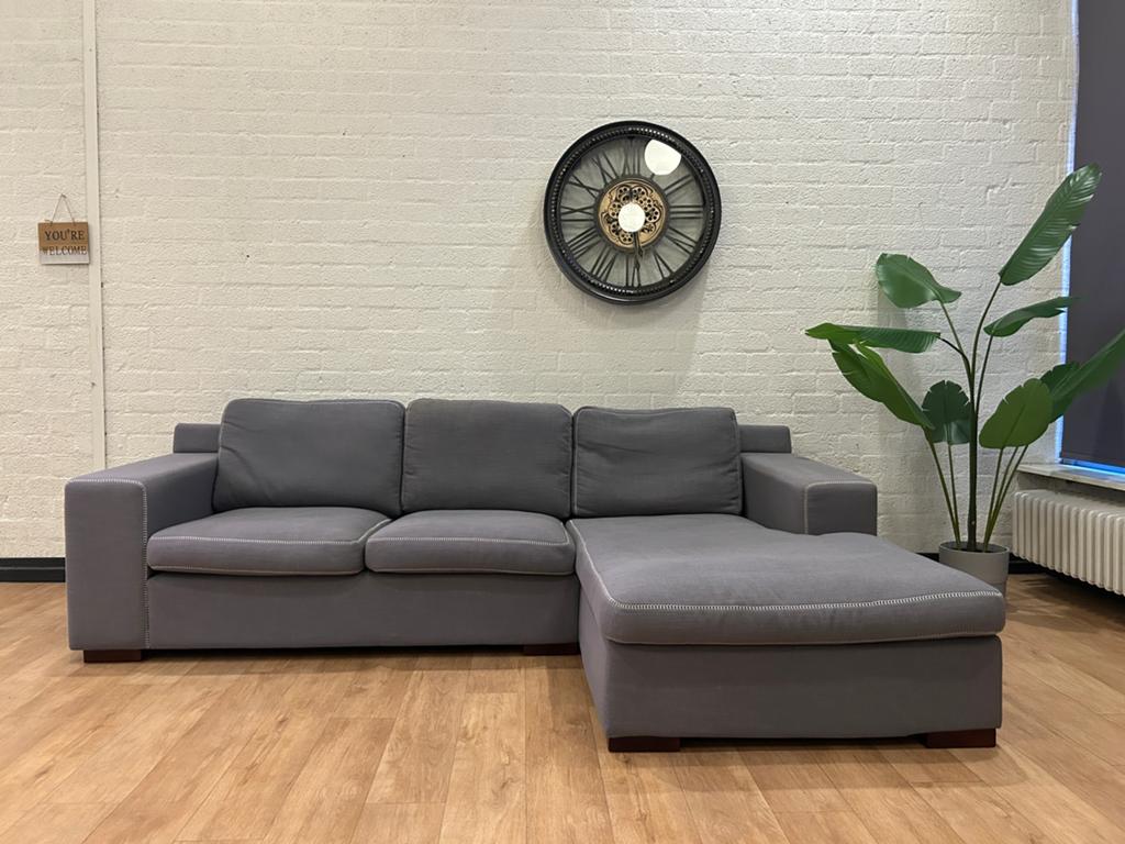 WOOOD Design Hoekbank / Loungebank – Professioneel Gereinigd, 250 tot 300 cm, Woood, Hoekbank, Ophalen of Verzenden