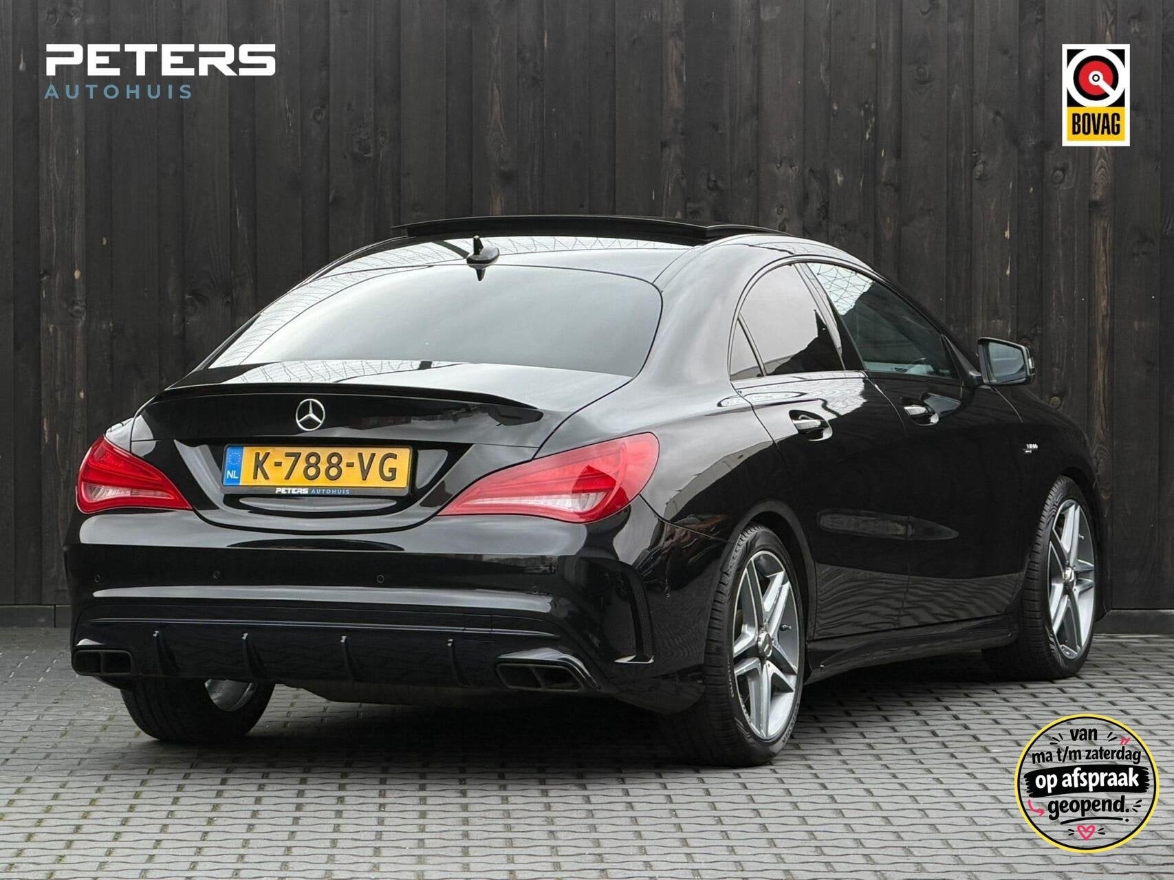 Mercedes CLA-klasse AMG 45 4MATIC| Schaalst.| Panodak| Vol, Auto's, Automaat, Automatische klimaatregeling, Euro 6, 4 cilinders