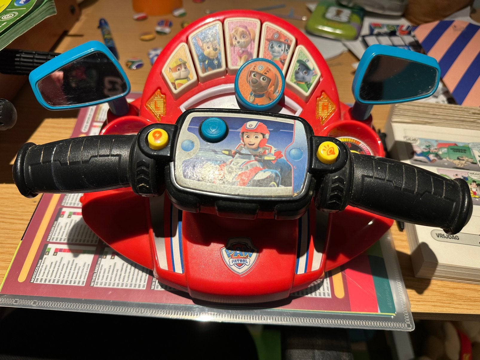 VTech PAW Patrol Reddingsracer interactief stuur, Ophalen of Verzenden, Gebruikt, Jongen of Meisje