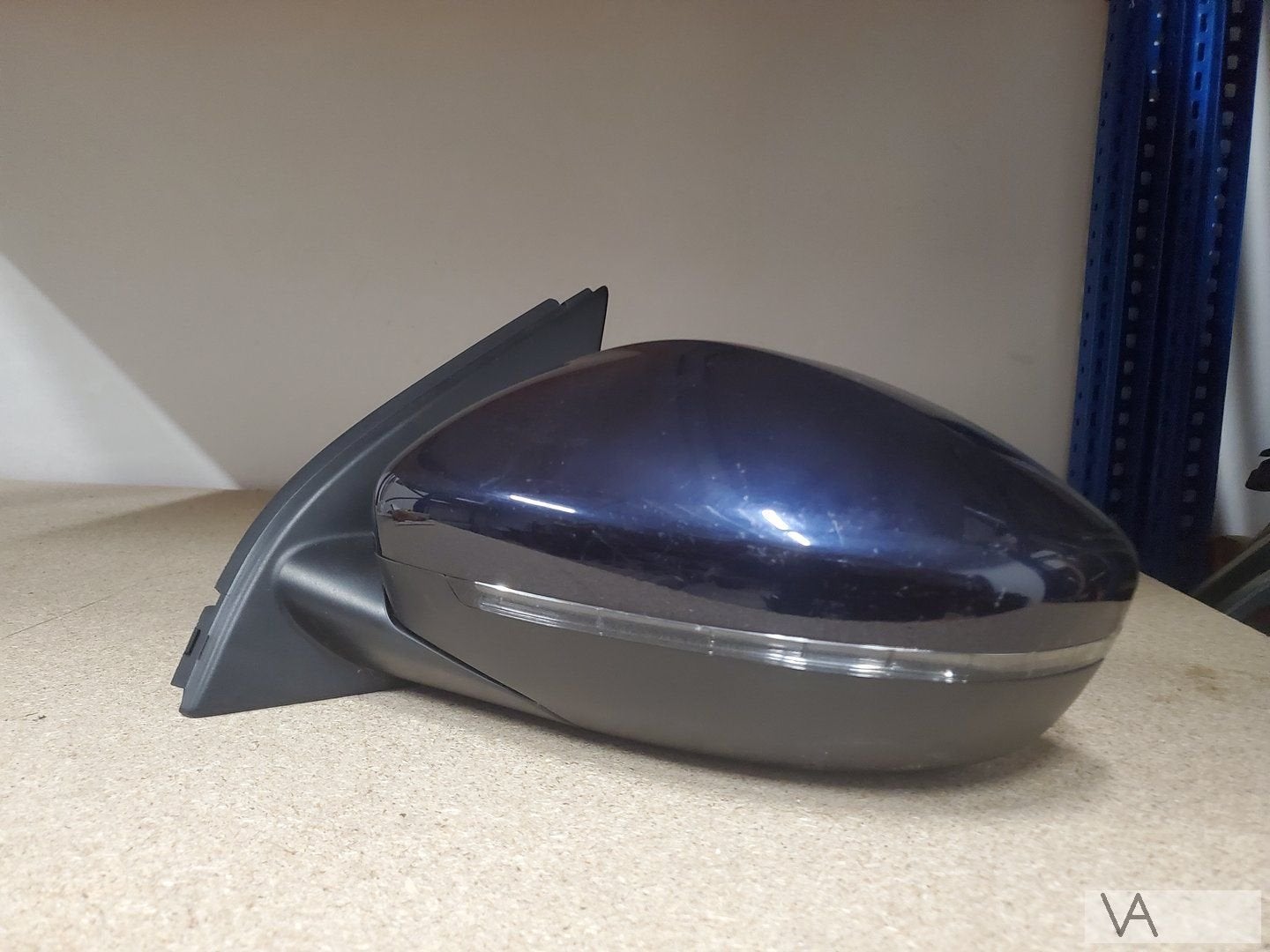 Peugeot 308 2013 - 2020 spiegel links 10 draden blauw €100, Auto-onderdelen, Gebruikt, -, -, Ophalen of Verzenden