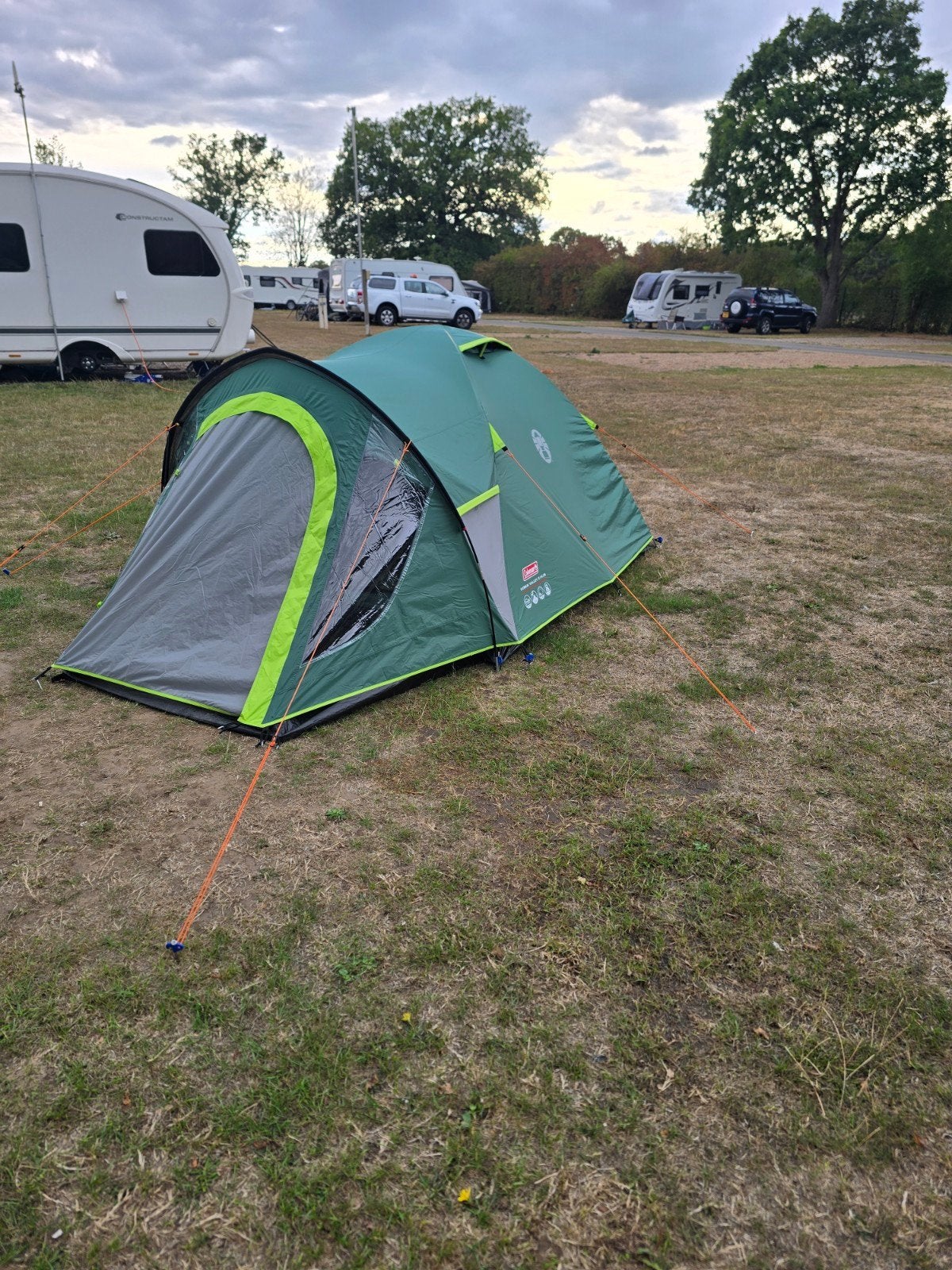 Coleman Darwin 3 blackout Koepeltent voor 3 personen, Ophalen, Zo goed als nieuw, Tot en met 3