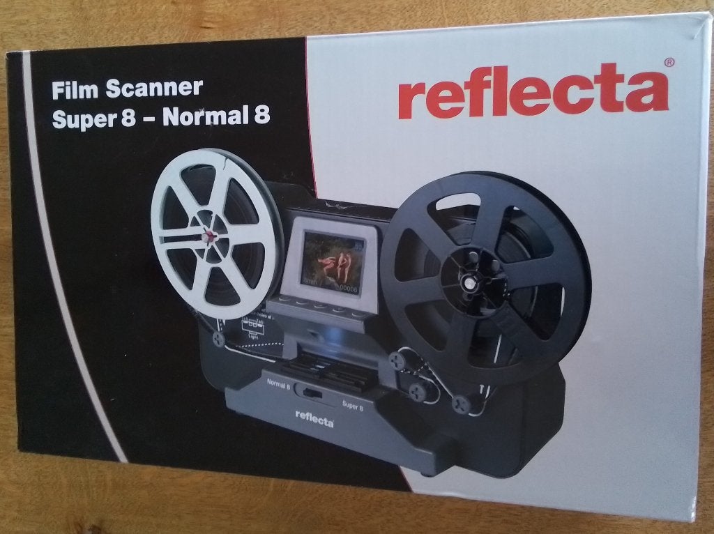 Reflecta Film Scanner Super 8 - Normal 8, Ophalen of Verzenden, Zo goed als nieuw, Met scherm