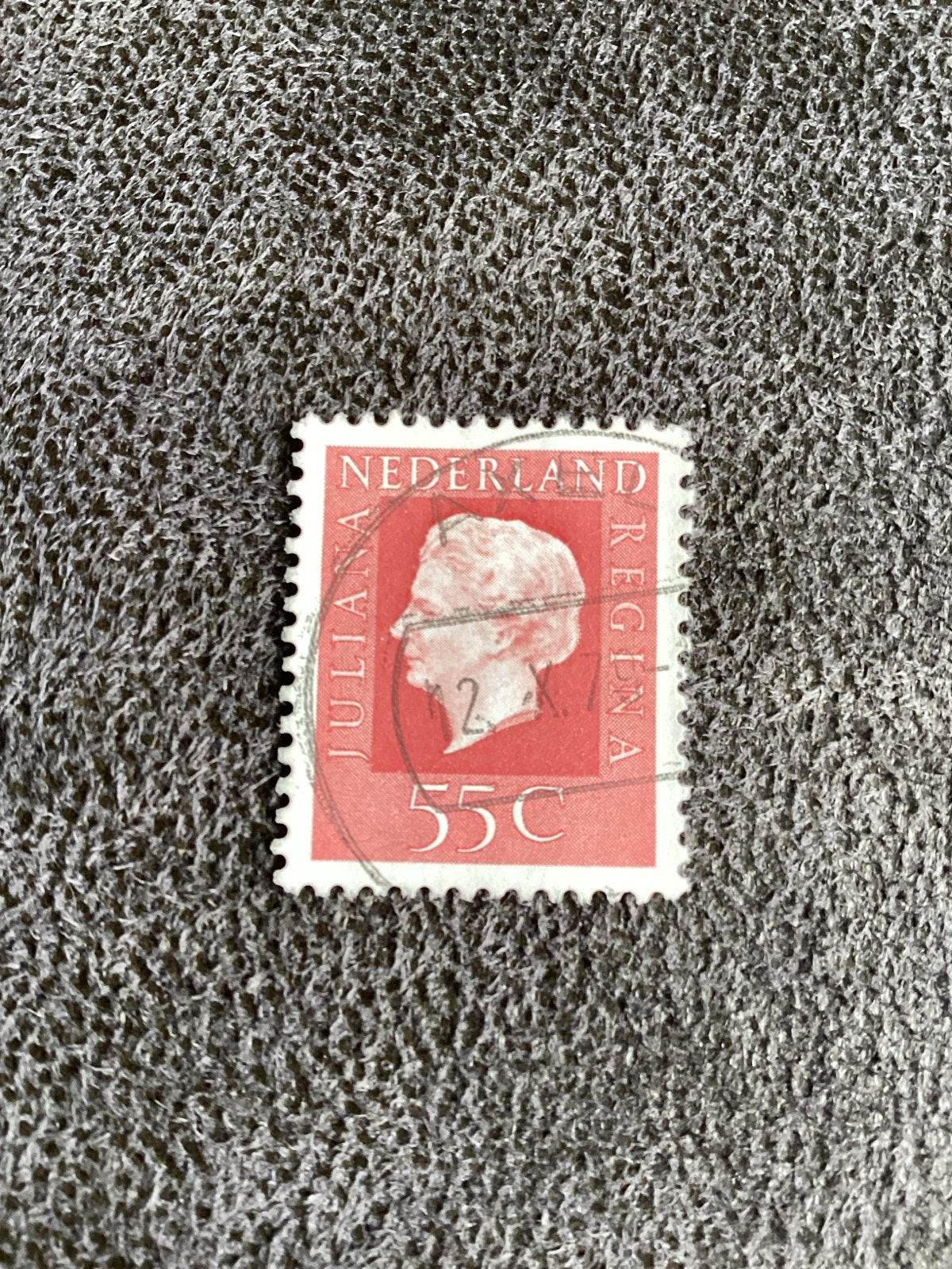 Nederlandse postzegel Juliana Regina 55C Axel, Ophalen of Verzenden, Na 1940, Gestempeld
