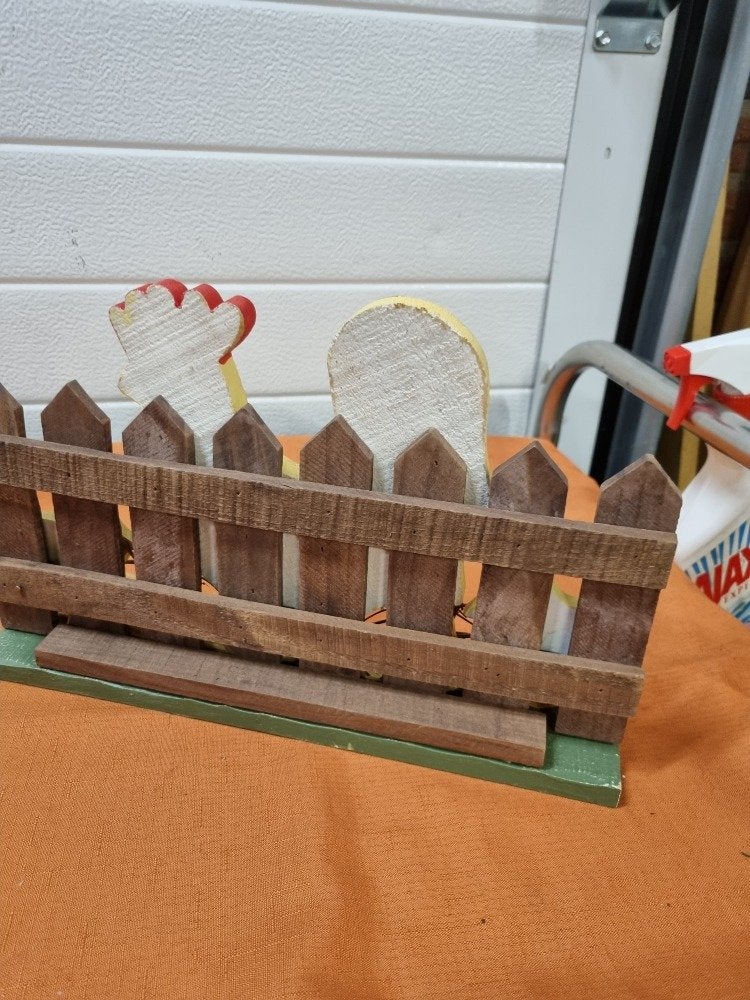 decoratie rek kippen van hout, Diversen, Pasen, Ophalen of Verzenden, 'T Olde Gre-j, Info@toldegrej.nl, Endepoelstraat 20f Didam